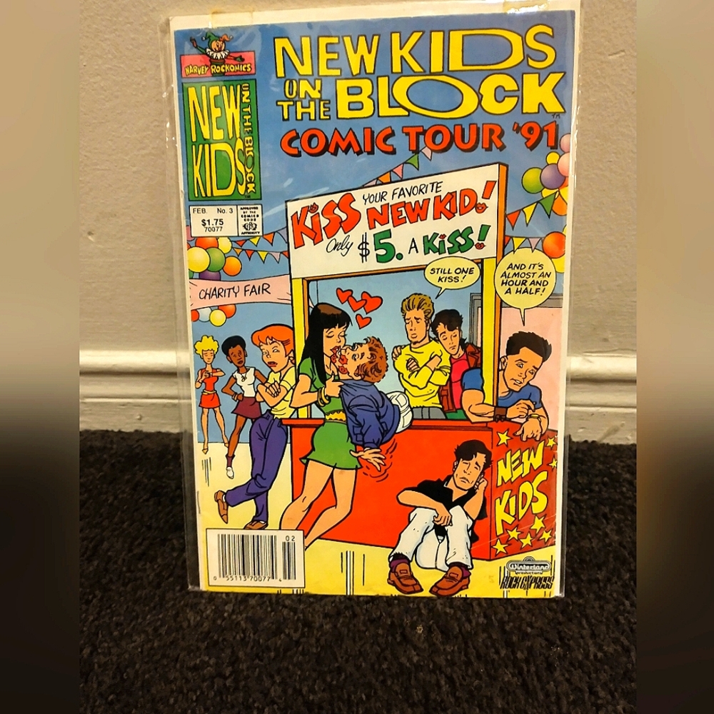 New Kids on the Block Comic